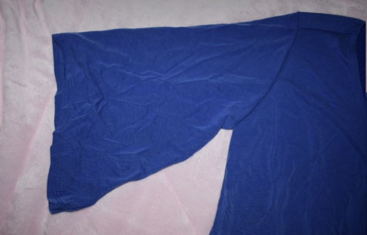Other NWT Veronica M Blue Bell Sleeve V Neck Blouse Size XS / US 0-2 / IT 36-38 - 3 Thumbnail