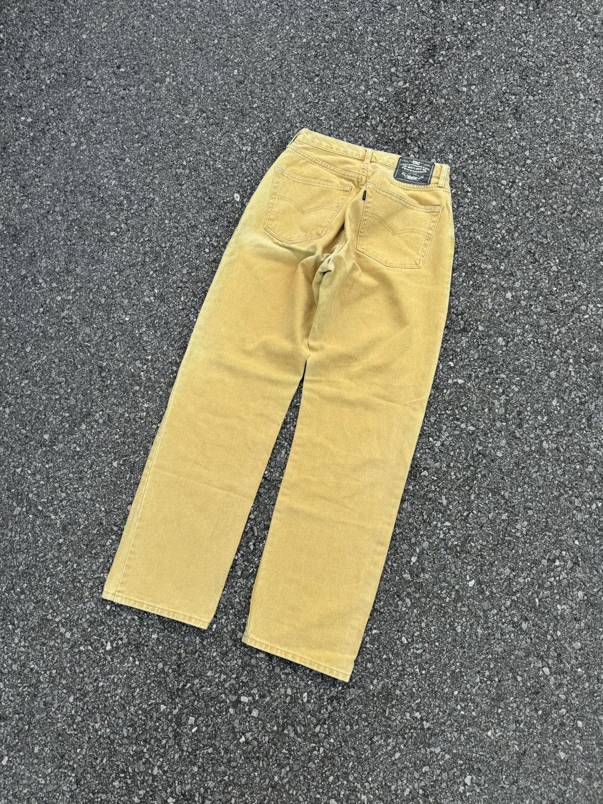 Japanese Brand × Levi's × Vintage Levi’s crazy vintage black tab 90s baggy jeans denim y2k rap Size US 28 / EU 44 - 2 Thumbnail