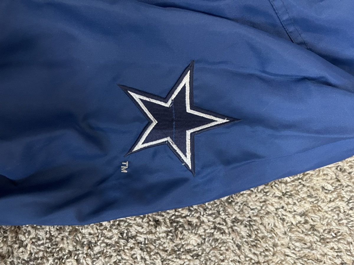Starter Vintage Dallas Cowboys Starter Pro Line Pullover Jacket Size US XL / EU 56 / 4 - 3 Thumbnail