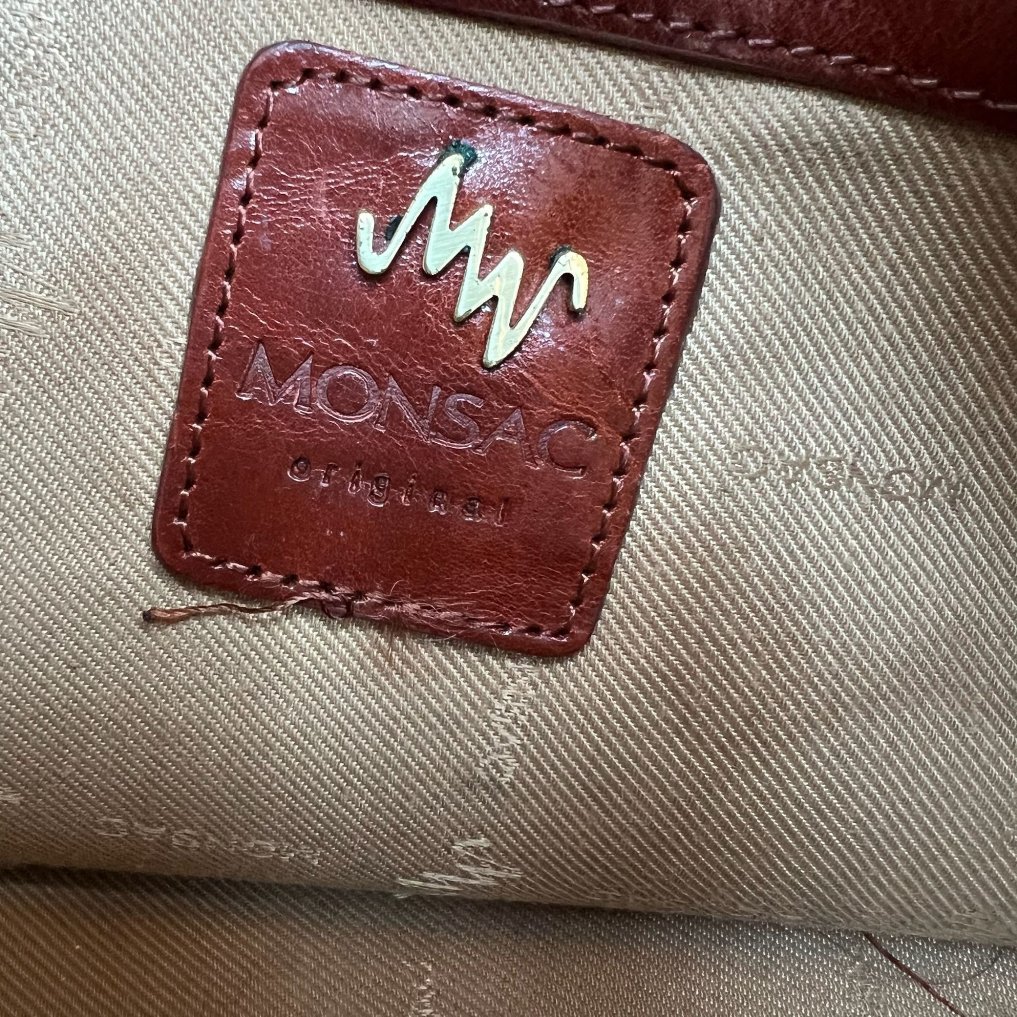 Other Monsac Leather Strap Shoulder Bag In Brown Size ONE SIZE - 4 Thumbnail