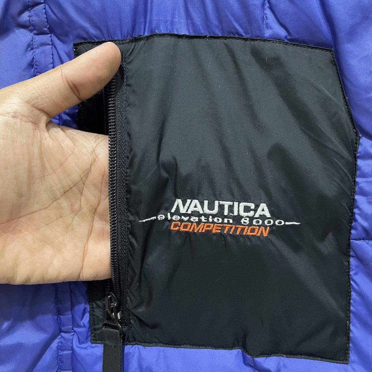 Nautica Vintage NAUTICA Competition Reversible Puffer Outdoor Vest Size US L / EU 52-54 / 3 - 16 Thumbnail