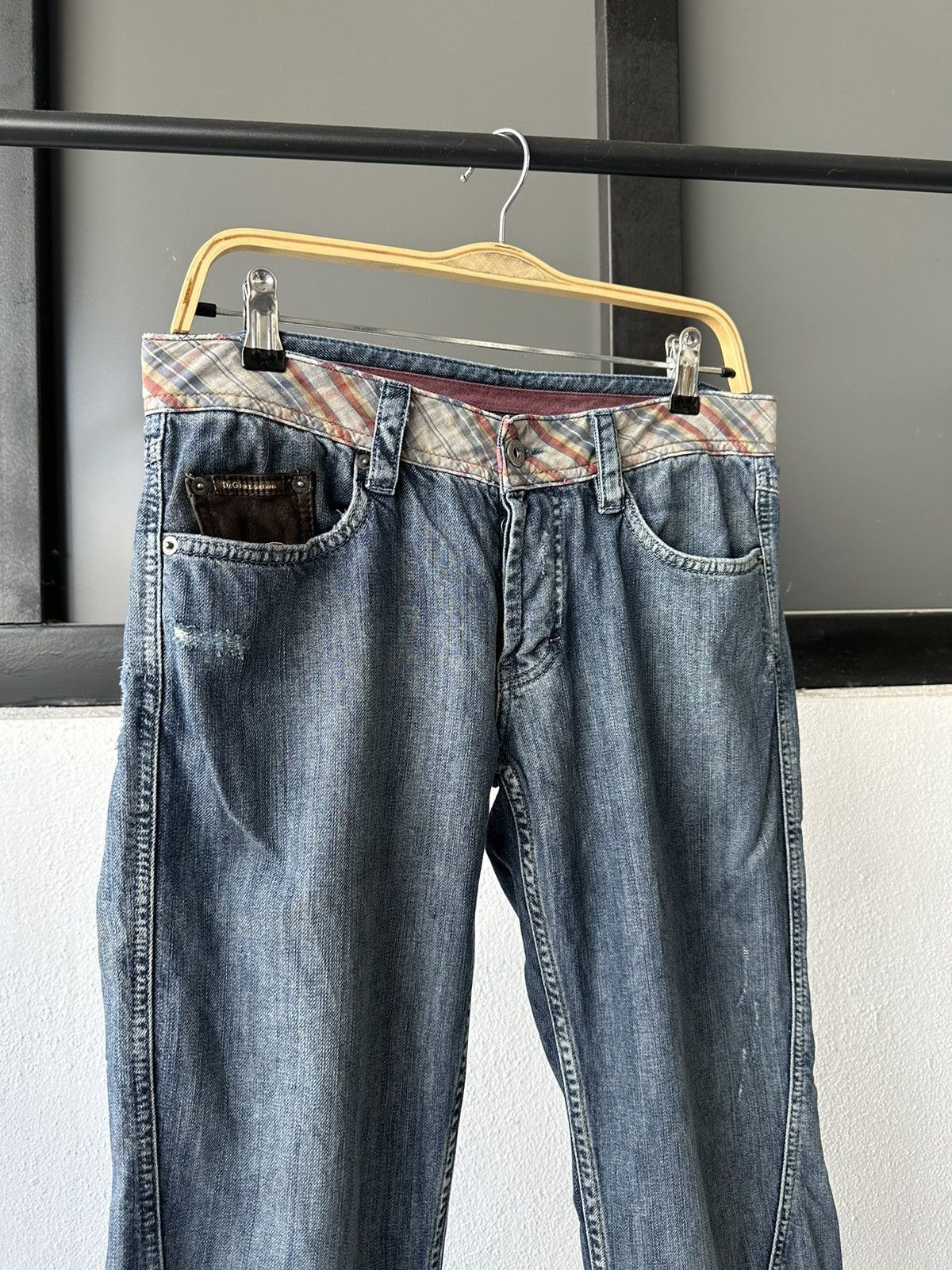 Dolce & Gabbana SS2007 D&G cummerband denim buckle back Size US 32 / EU 48 - 21 Thumbnail