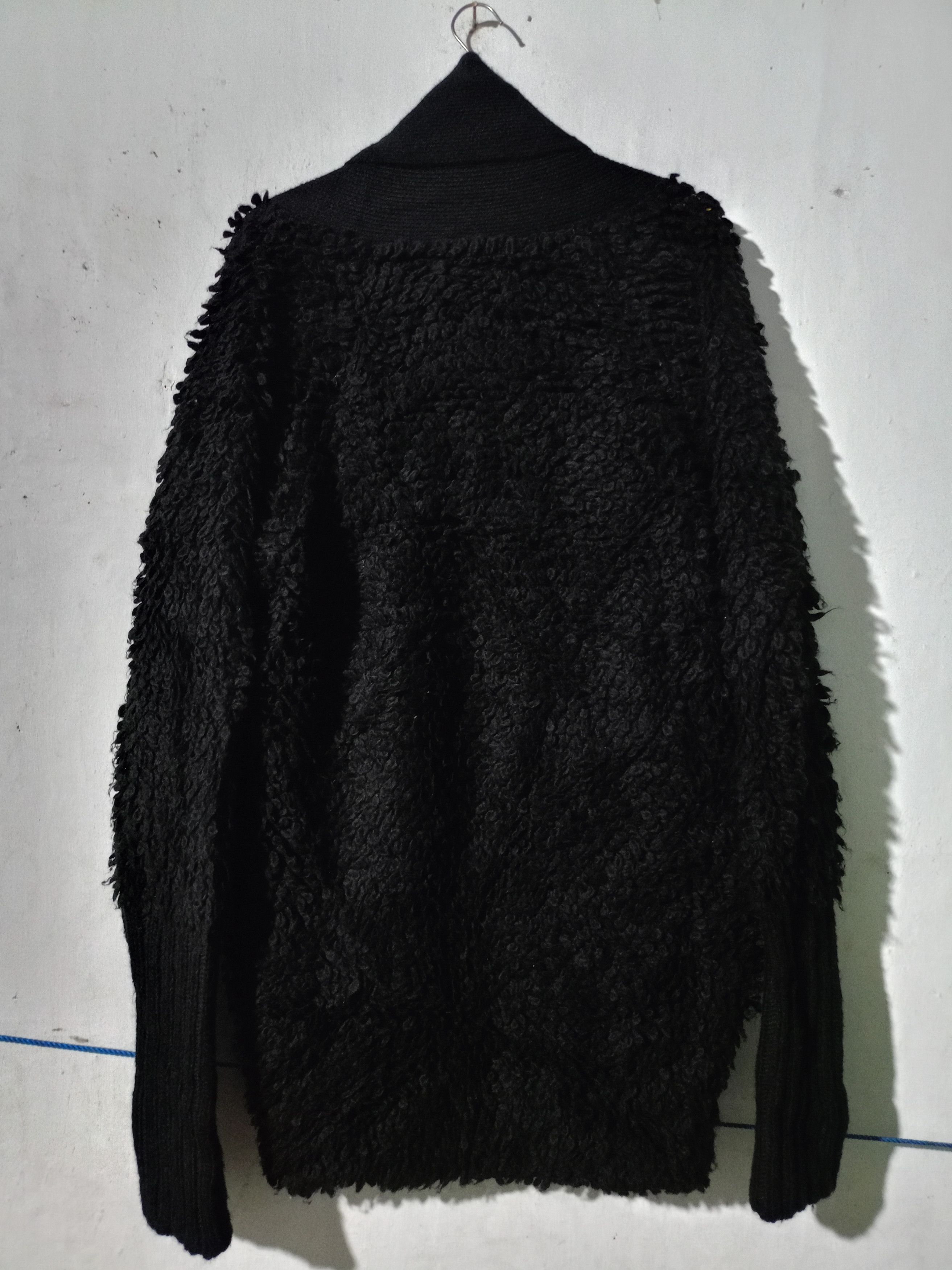 Diesel 2000s Diesel Black Knit Cardigan Size XS / US 0-2 / IT 36-38 - 5 Thumbnail