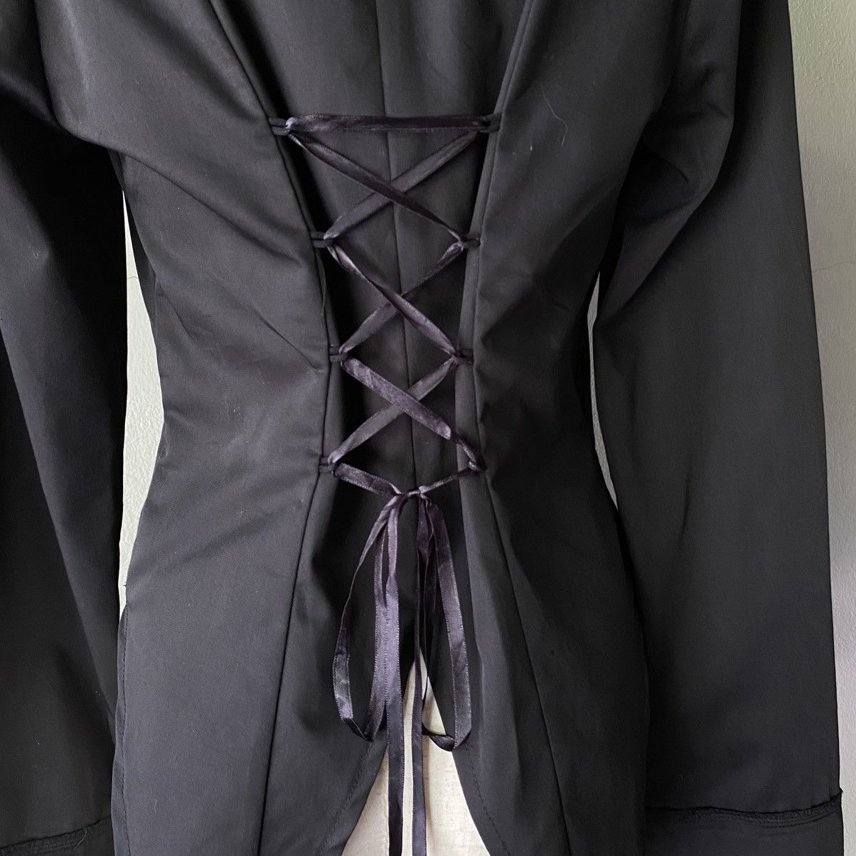 Japanese Brand Blood Storm CLUB BODY Y2K Punk LINE Black Shirt Size M / US 6-8 / IT 42-44 - 9 Thumbnail