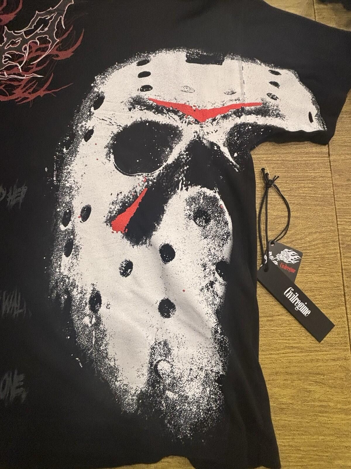 Civil Regime Civil Regime Jason Size XL Friday the 13th Size US XL / EU 56 / 4 - 2 Thumbnail