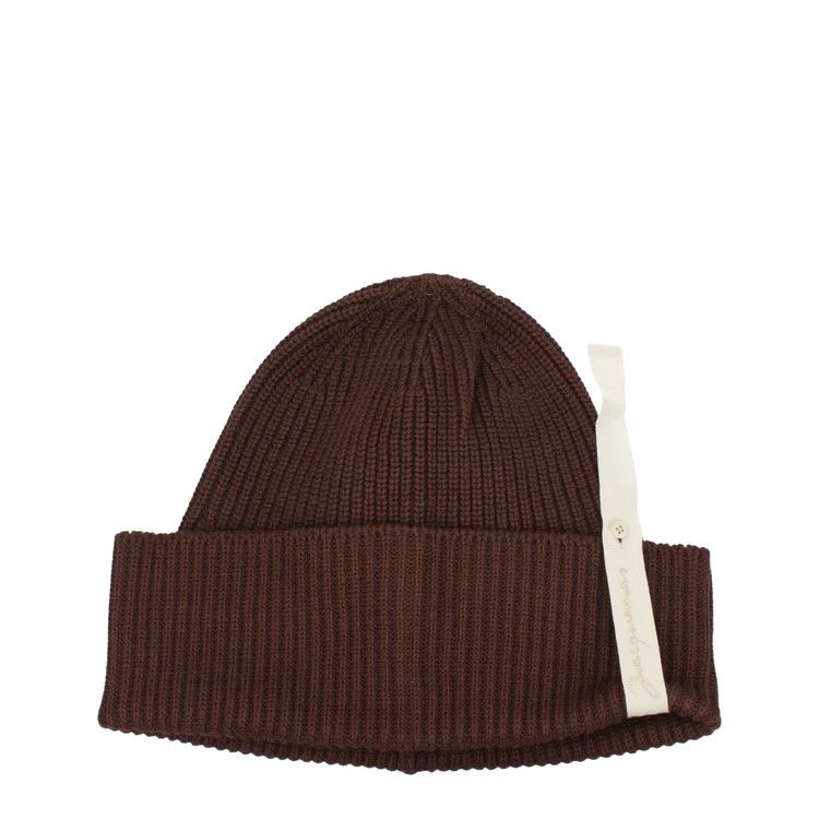 Jacquemus ob1o1e1124 Size: OS / Cotton (Hat / Cap) in Brown Size ONE SIZE - 1 Thumbnail