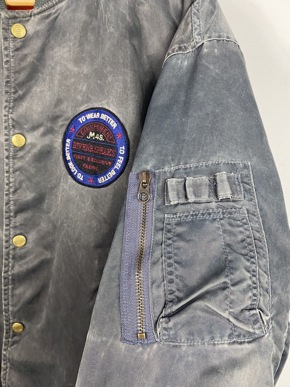 Japanese Brand Vintage M49 Bomber Jacket Size US L / EU 52-54 / 3 - 5 Thumbnail