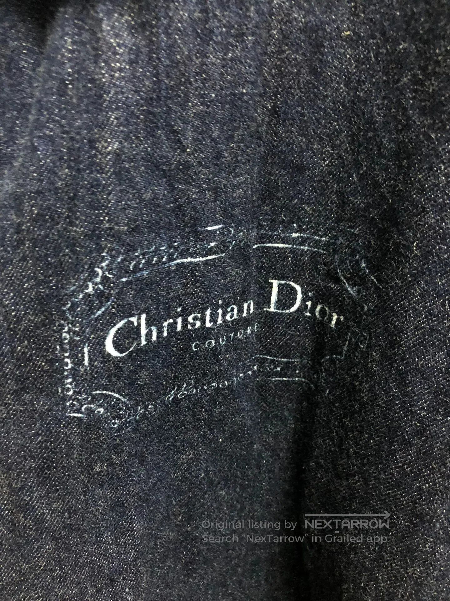 Dior Dior Logo Denim Jacket with Vase Painting. Size US L / EU 52-54 / 3 - 3 Thumbnail