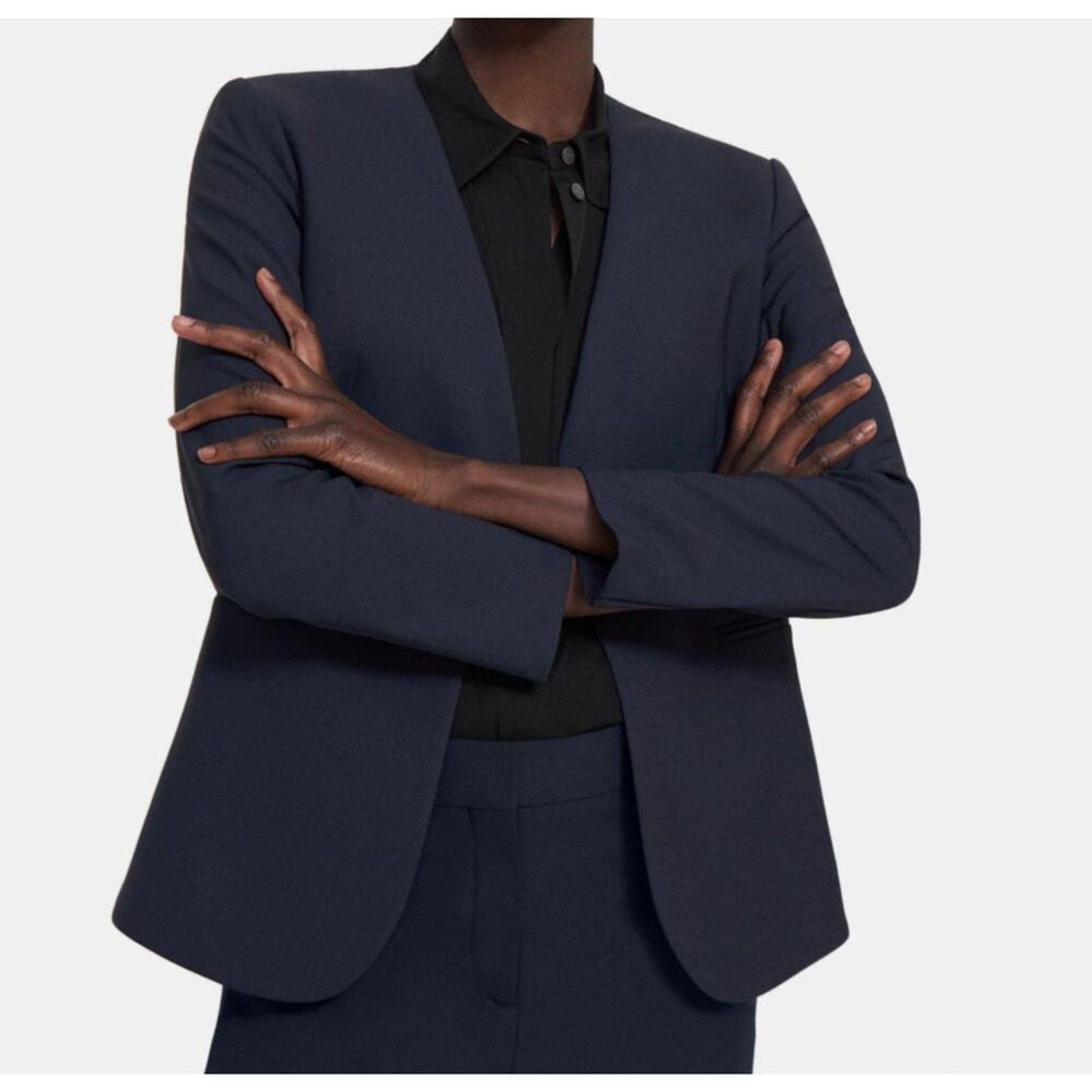 Theory Theory- women’s open front wool blazer-Sz 6 Size M / US 6-8 / IT 42-44 - 1 Thumbnail