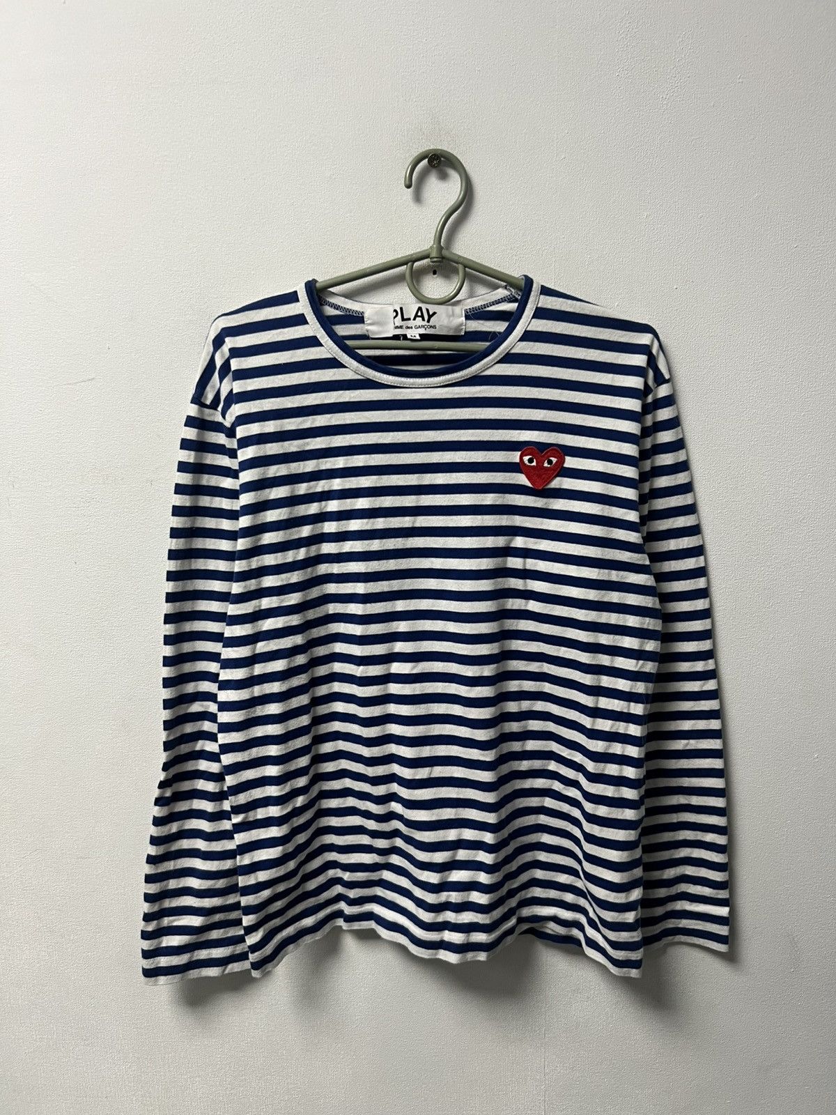 Comme des Garcons Comme des Garçons PLAY Long Sleeve Tee Size US M / EU 48-50 / 2 - 1 Thumbnail