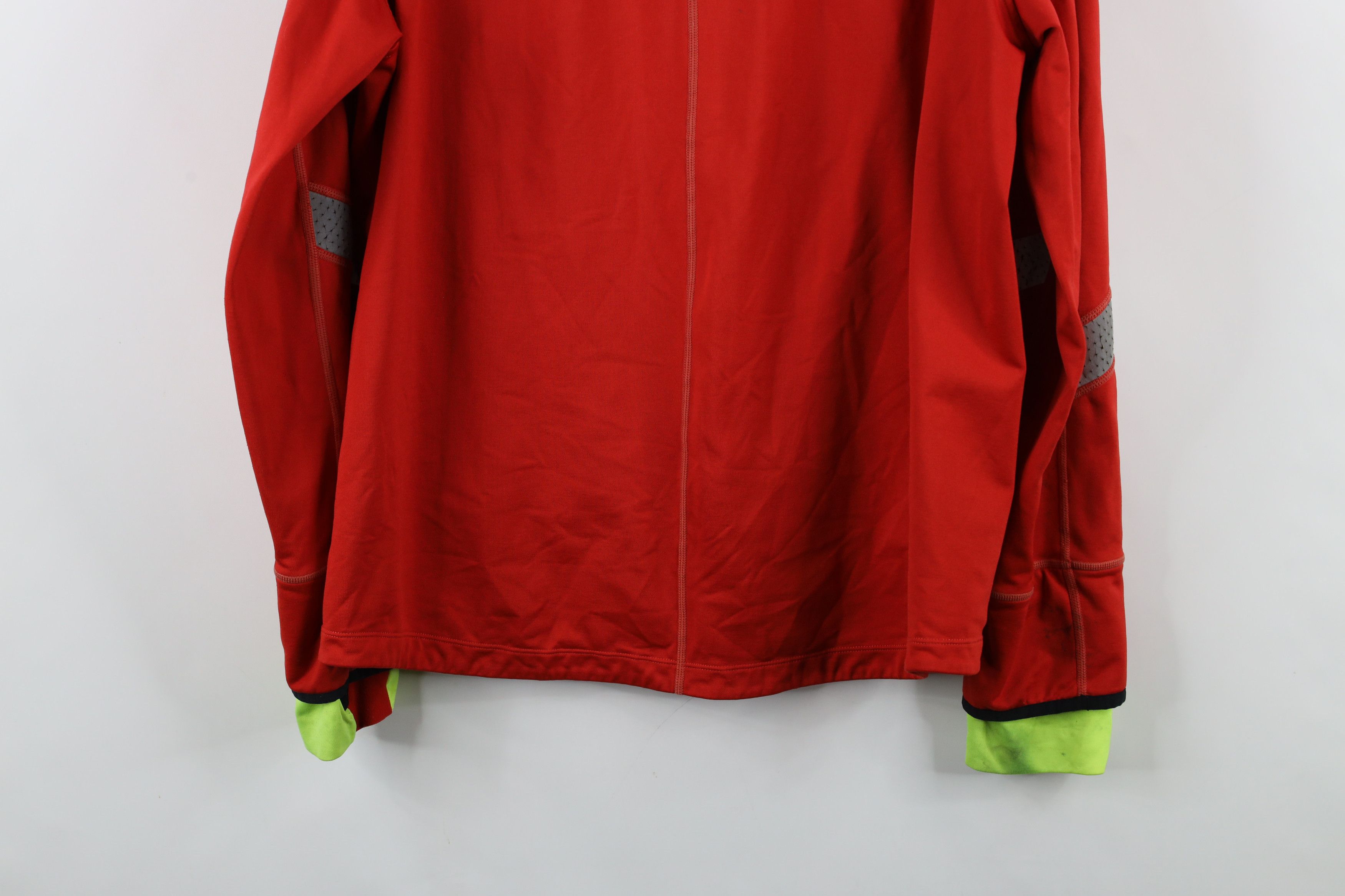 New Balance × Vintage Vintage New Balance Reflective Half Zip Pullover Jacket Red Size US L / EU 52-54 / 3 - 17 Thumbnail