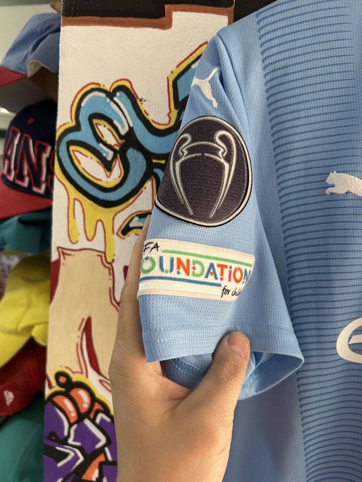 Puma × Vintage Manchester City 2023/24 De Bruyne home kit Size US S / EU 44-46 / 1 - 4 Thumbnail