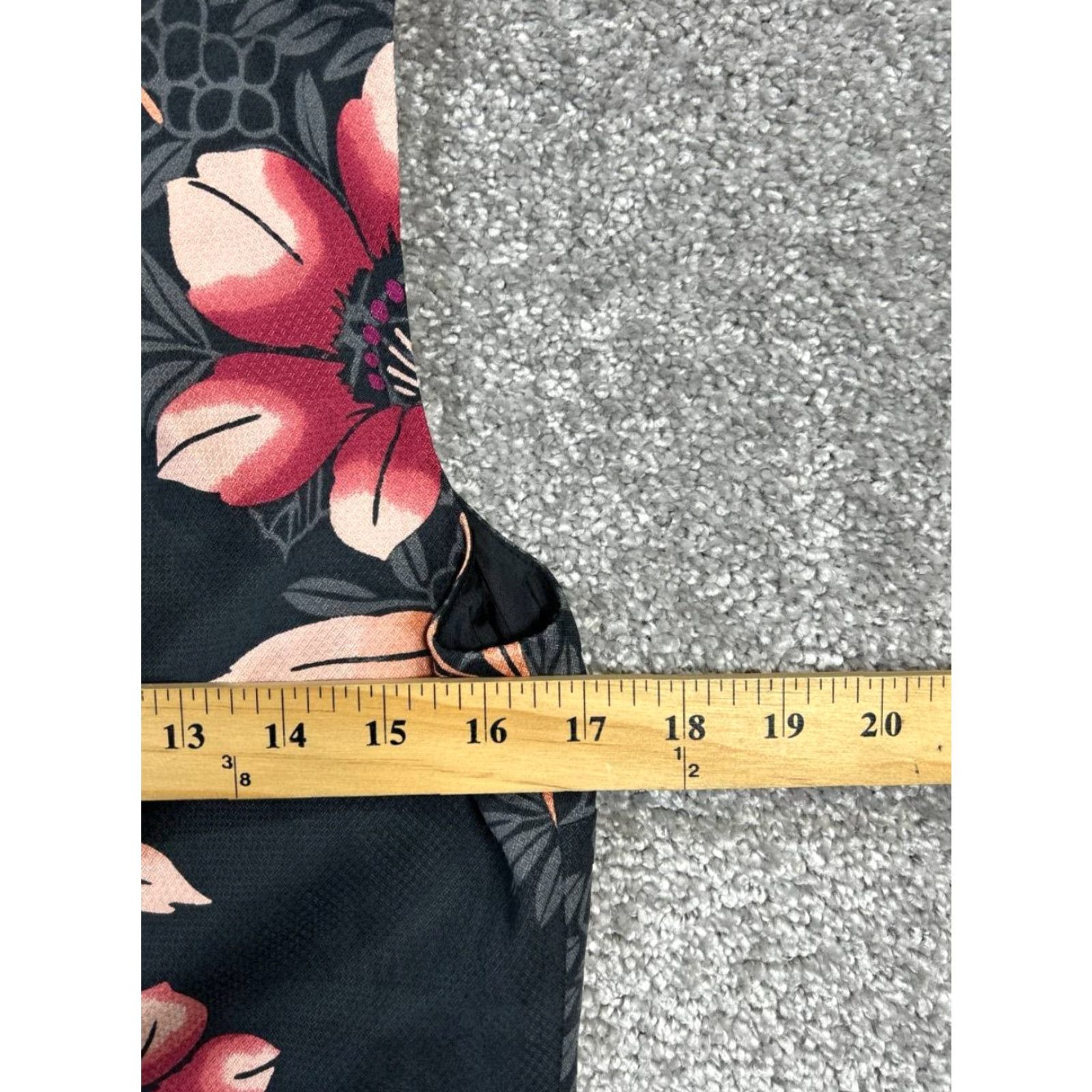 Tommy Bahama Tommy Bahama Dress Womens Small Black Red Floral Silk Size S / US 4 / IT 40 - 6 Thumbnail