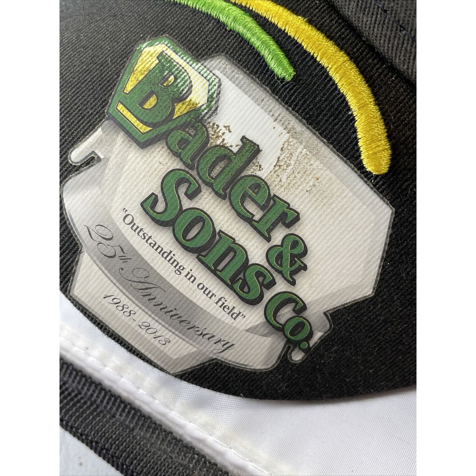 John Deere Black And Green JOHN DEERE Logo Trucker Otto Hat 25th Annive Size ONE SIZE - 11 Thumbnail