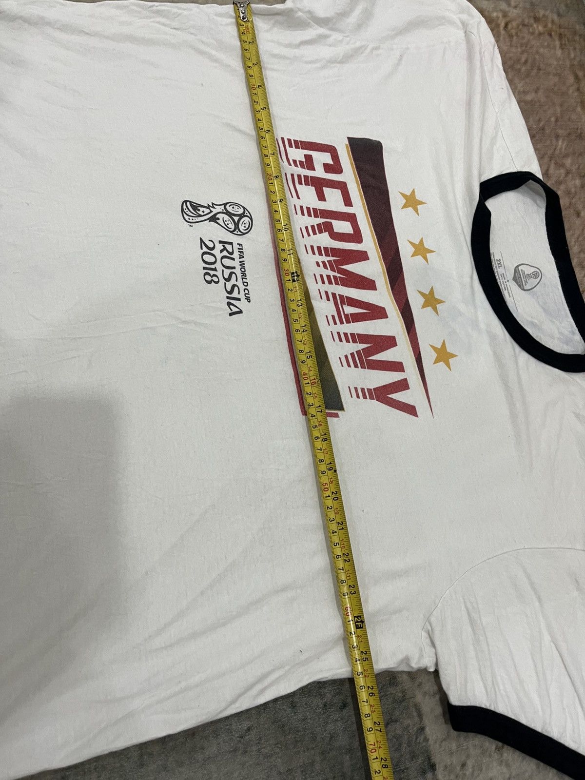 Vintage Germany FIFA World Cup 2018 Size US XXL / EU 58 / 5 - 8 Thumbnail