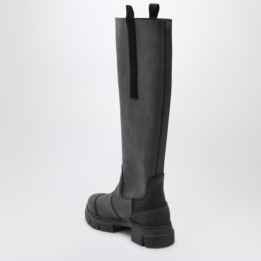 Ganni o1d2blof0824 Rubber Boots in Black Size US 5 / IT 35 - 4 Thumbnail