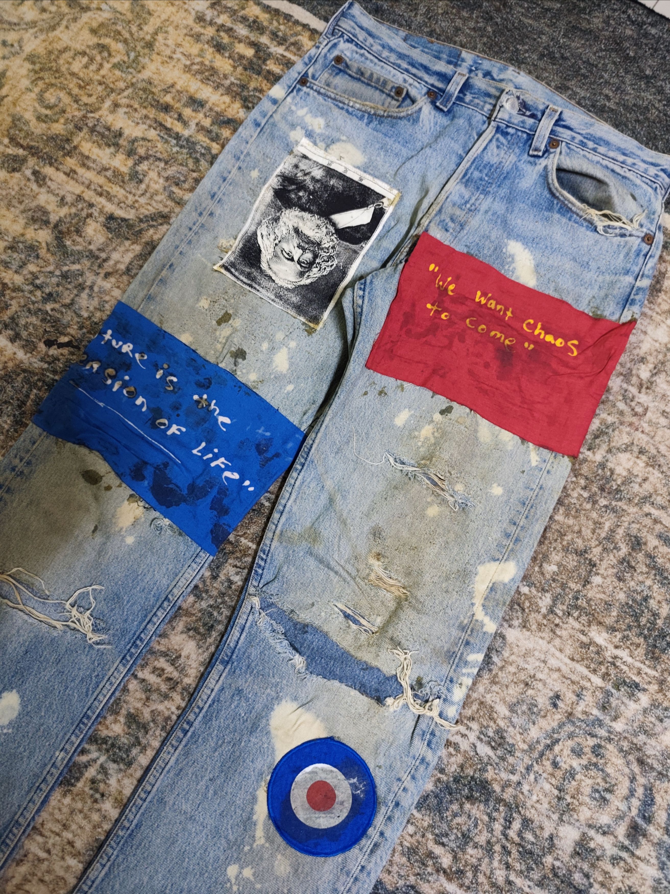 A.F.F.A. Vintage levis 501 x AFFA junya Watanabe Size US 32 / EU 48 - 2 Thumbnail