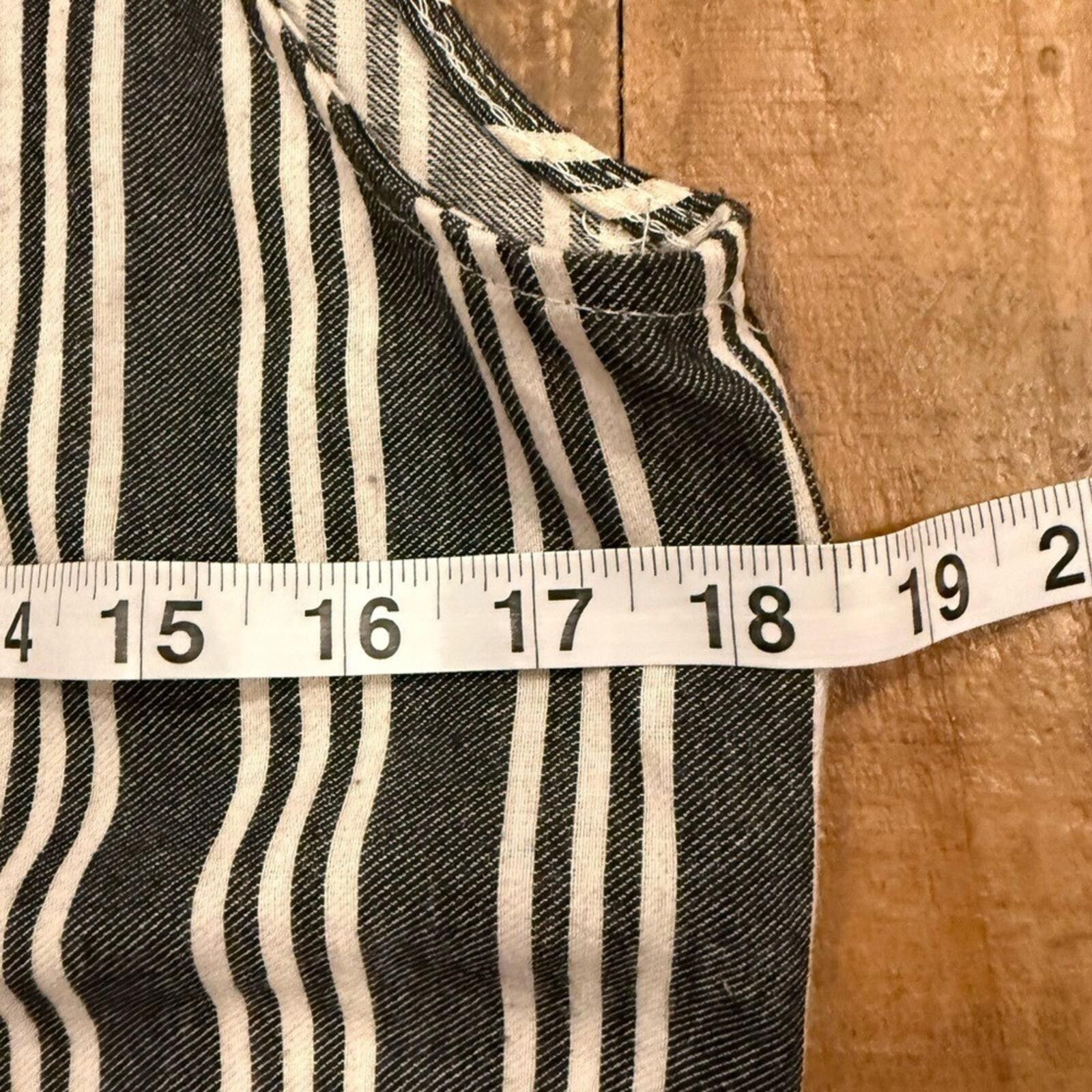 Other Anthropologie Drew Striped Drawstring Waist Jumpsuit NWOT S Size 28" / US 6 / IT 42 - 9 Thumbnail