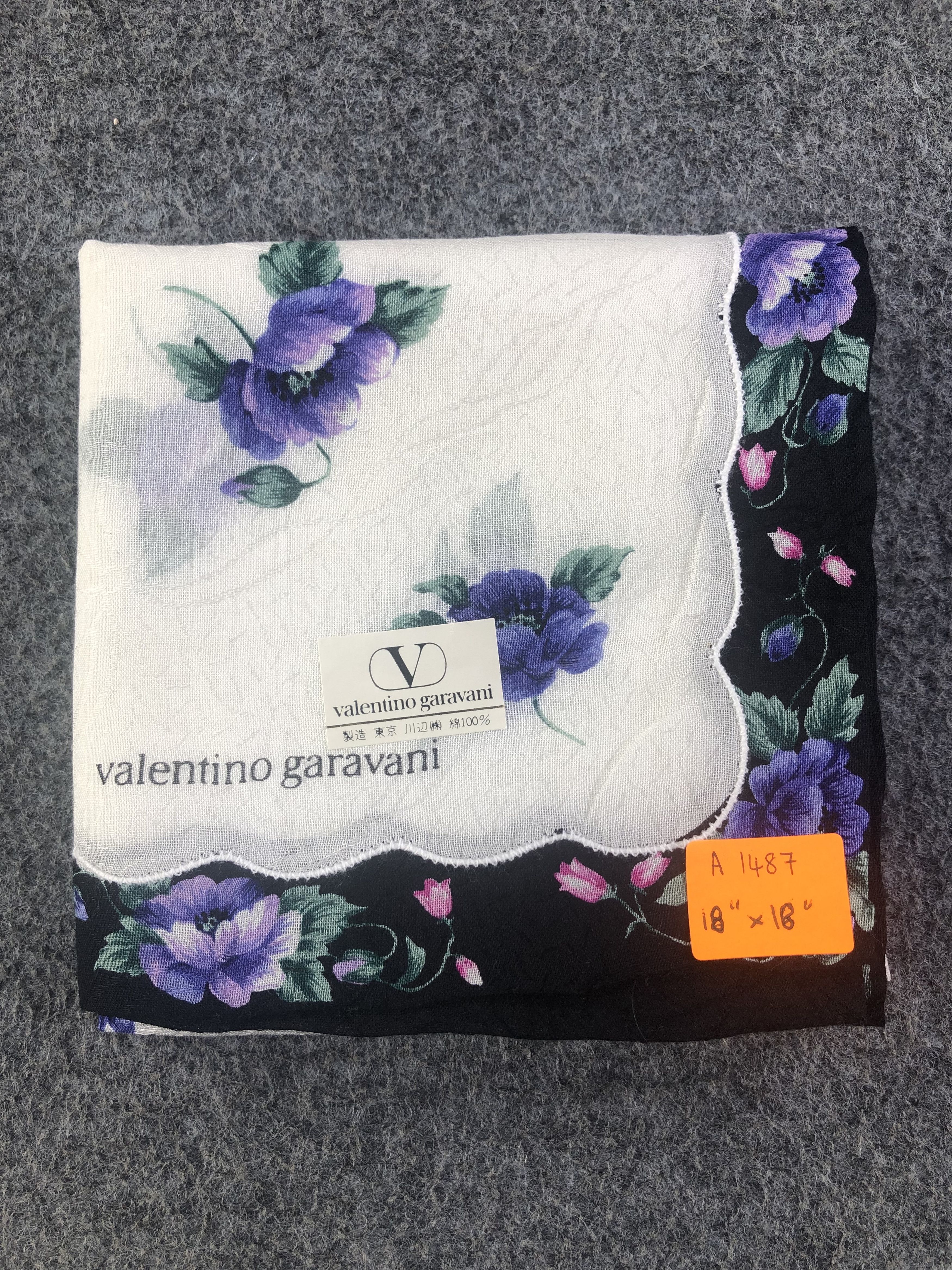 Valentino × Vintage Valentino Garavani Handkerchief / Bandana / Neckerchief Size ONE SIZE - 6 Thumbnail