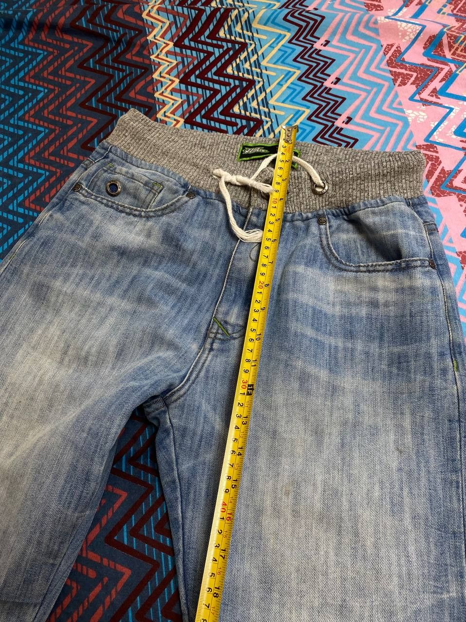 No Fear Denim Shorts jorts baggy cargo carpenter jnco style Size US 30 / EU 46 - 5 Thumbnail