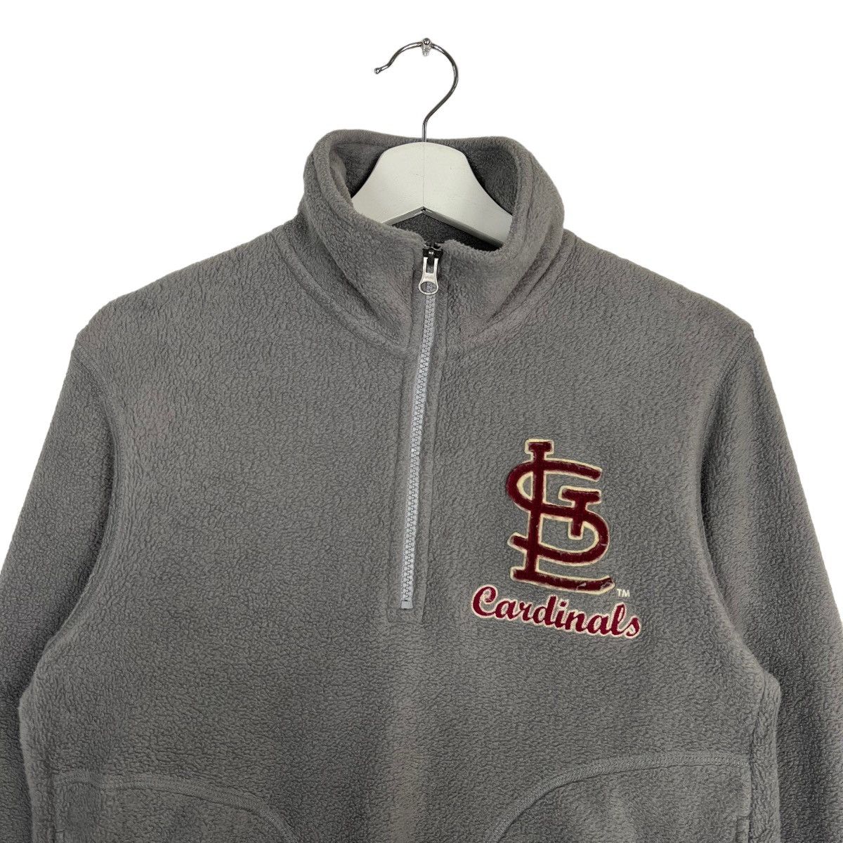 MLB × Vintage 🔥 VINTAGE ST LOUIS CARDINALS ANORAK FLEECE Size US S / EU 44-46 / 1 - 6 Thumbnail