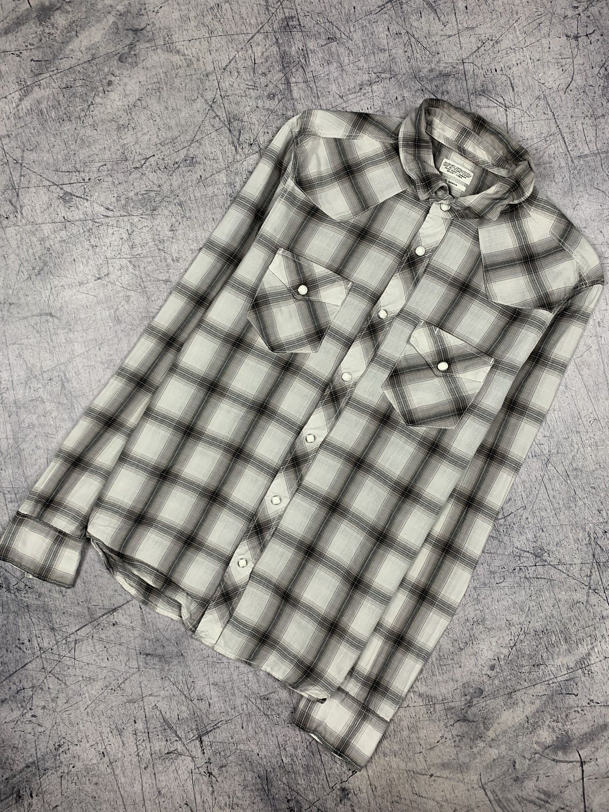 Allsaints Designer Allsaints Spitalfields Rawstone LS Shirt Checkered Size US M / EU 48-50 / 2 - 1 Thumbnail