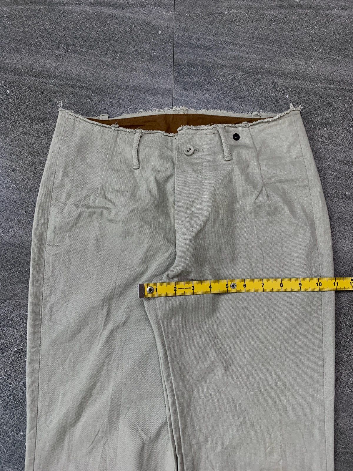 Kapital FREE IMPORT TAX Raw Cut Flared Slim Pants Size US 29 - 11 Thumbnail