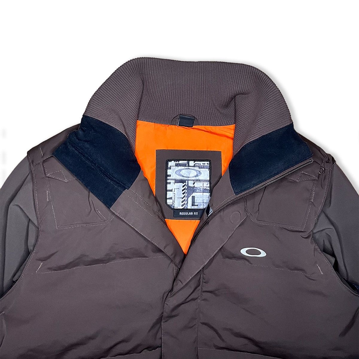 Oakley 2009 Oakley Convertible Technical Puffer Jacket / Gilet Size US L / EU 52-54 / 3 - 6 Thumbnail