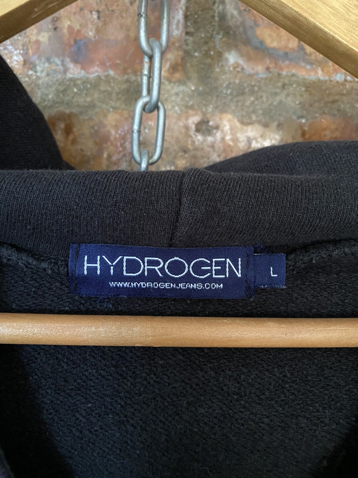 HYDROGEN HYDROGEN CC Chanel parody logo skull hoodie Size US L / EU 52-54 / 3 - 11 Thumbnail