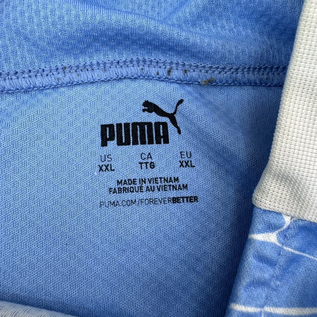 Puma Puma Manchester City Jersey 2020-21 Home Kit Football Shirt Size US XL / EU 56 / 4 - 16 Thumbnail