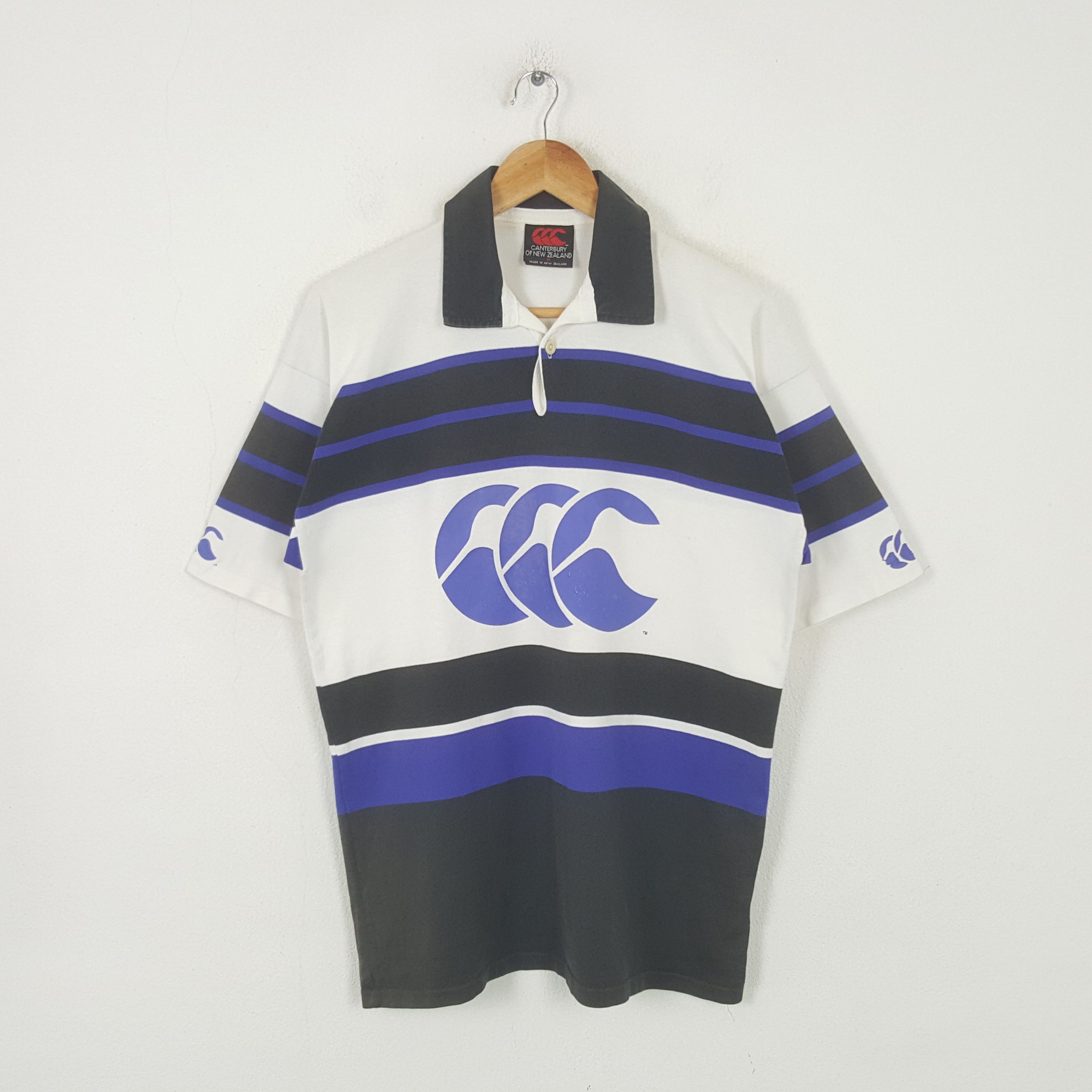 Canterbury of New Zealand Vintage Canterbury Of New Zealand Rugby Polos 90's RR7 Size US L / EU 52-54 / 3 - 1 Thumbnail