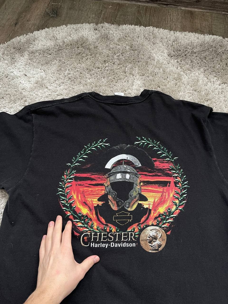 Harley Davidson × Vintage Vintage rare 90s Harley Davidson legends 2006 Chester Size US XL / EU 56 / 4 - 11 Thumbnail