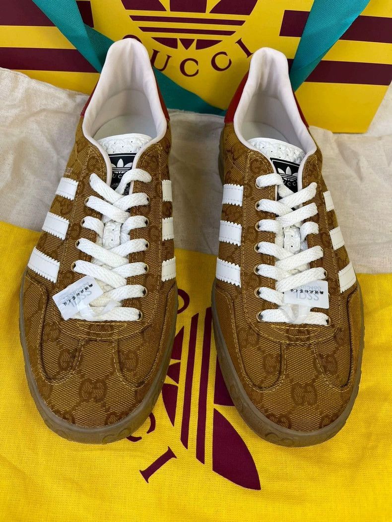 Gucci adidas x Gucci Gazelle Casual Sneakers-2505 Size US 9.5 / EU 42-43 - 3 Thumbnail