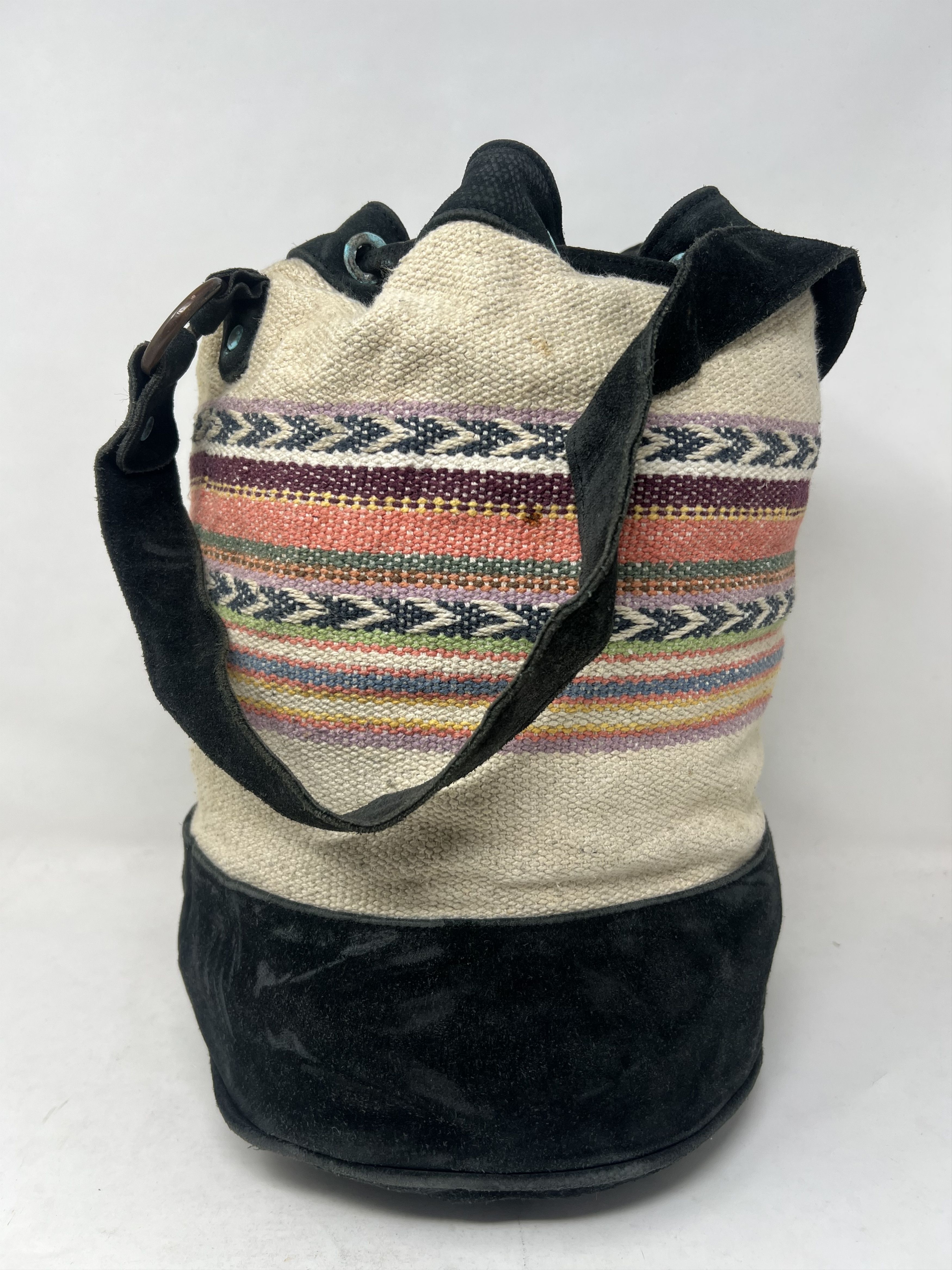 Zara Zara Trafaluc Suade Navajo Bucket Size ONE SIZE - 4 Thumbnail
