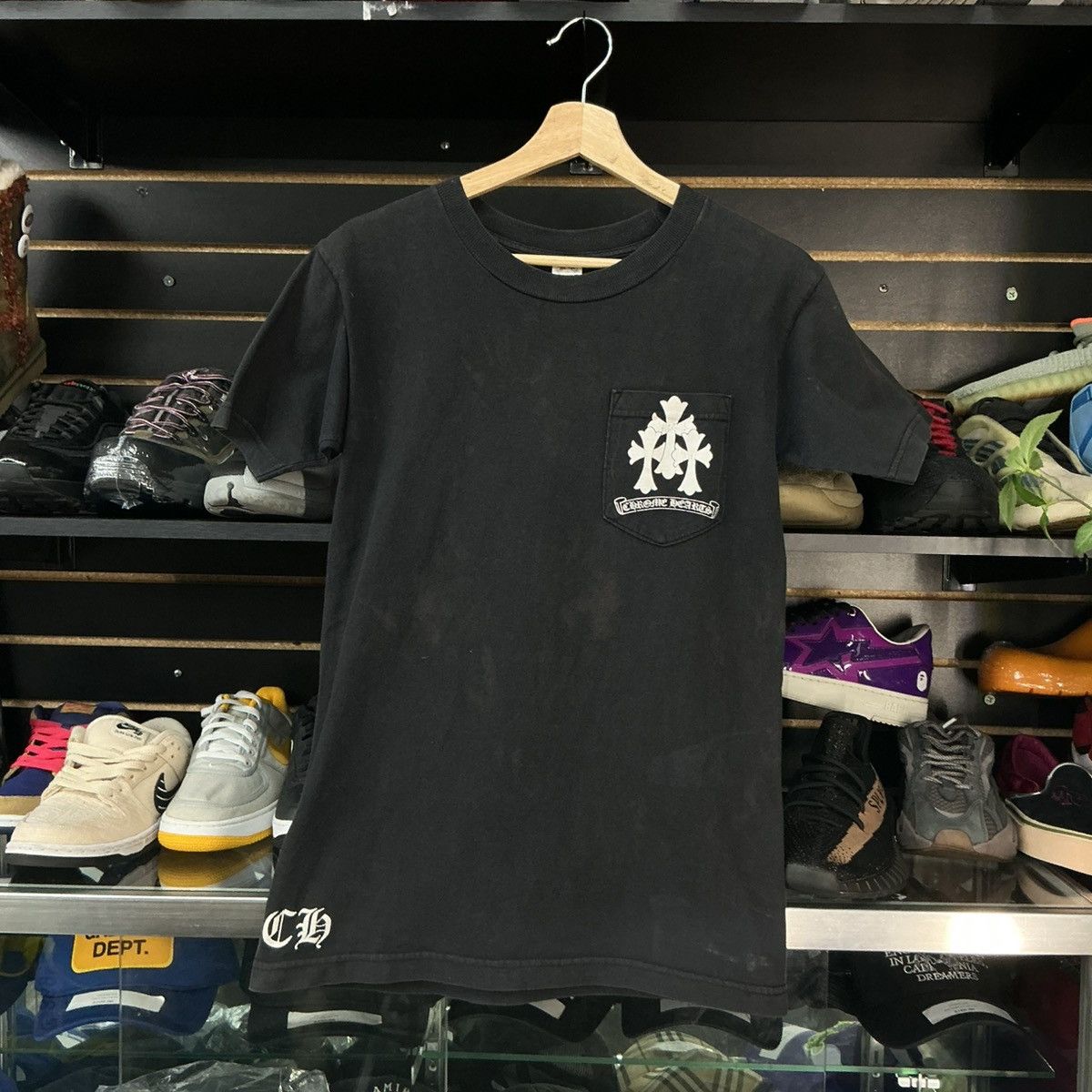 Chrome Hearts Chrome Hearts Spine Cross Tee Size US S / EU 44-46 / 1 - 1 Thumbnail