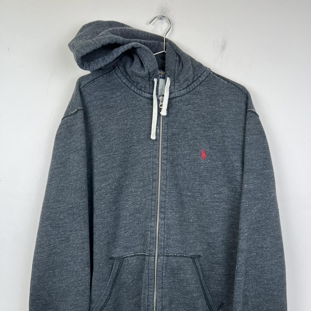 Polo Ralph Lauren Polo Ralph Lauren Men's Zip-Up Hoodie - XL - Classic Gray Size US XL / EU 56 / 4 - 2 Thumbnail
