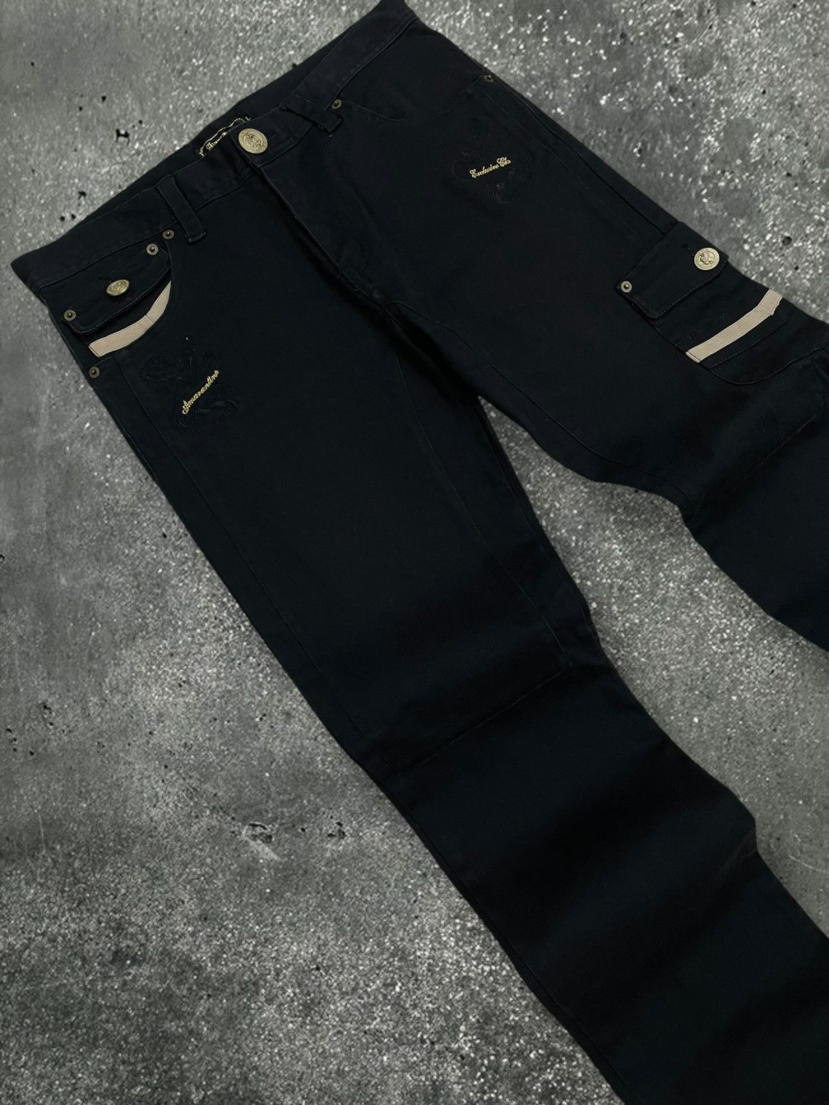 Japanese Brand Vintage 1990s Era Japanese Brand Amarantine Cargo Punk Style Size US 32 / EU 48 - 5 Thumbnail