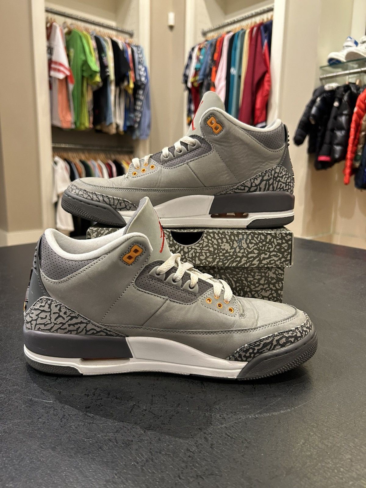 Jordan Brand Jordan 3 Retro ‘Cool Grey’ Size US 10 / EU 43 - 2 Thumbnail