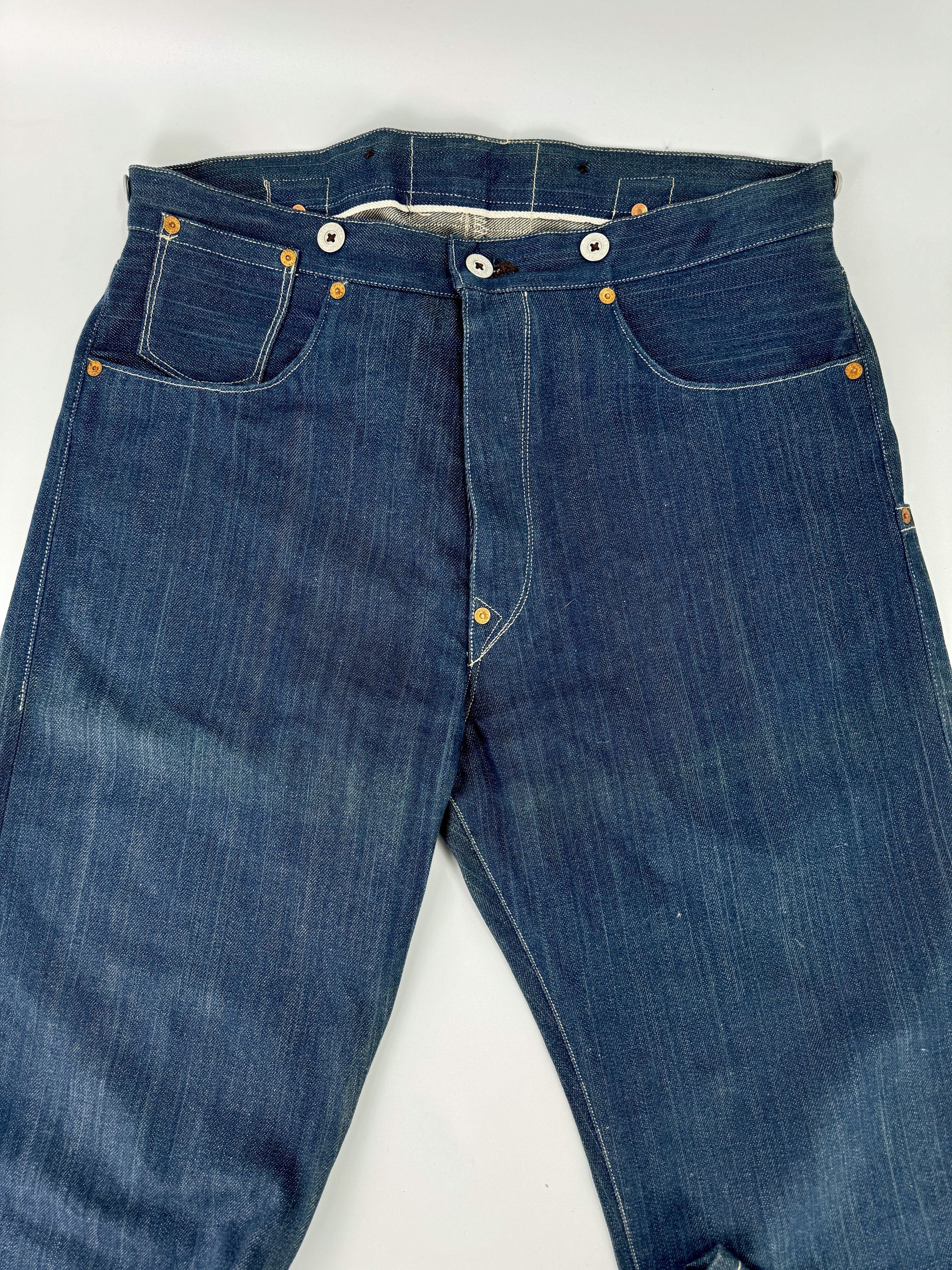 LVC LVC Levi's Vintage Clothing 1880 Knappave Nevada 32x32 Denim Size US 32 / EU 48 - 2 Thumbnail