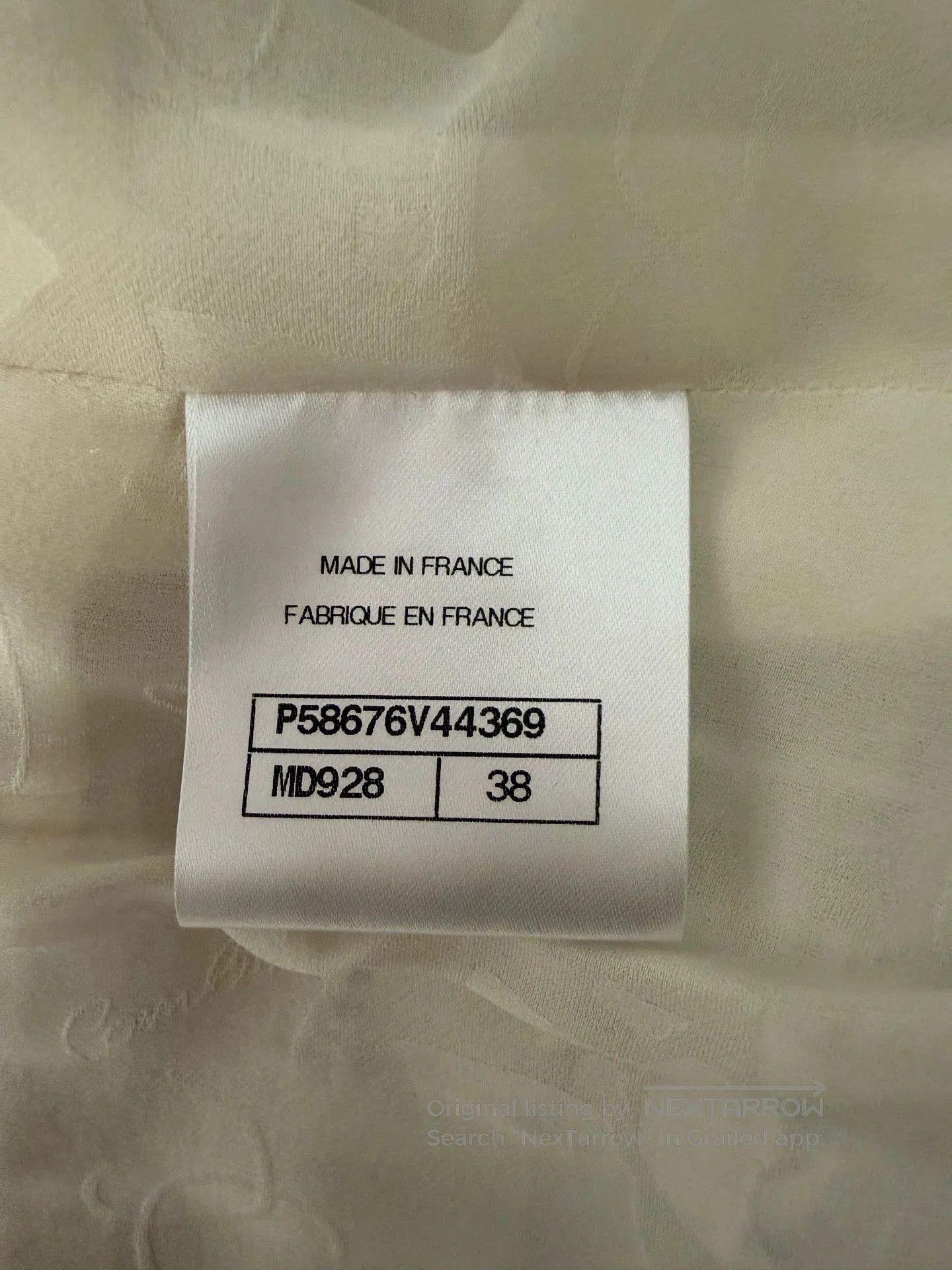 Chanel Chanel Waterfall Series Pearl White Coat. Size US M / EU 48-50 / 2 - 5 Thumbnail