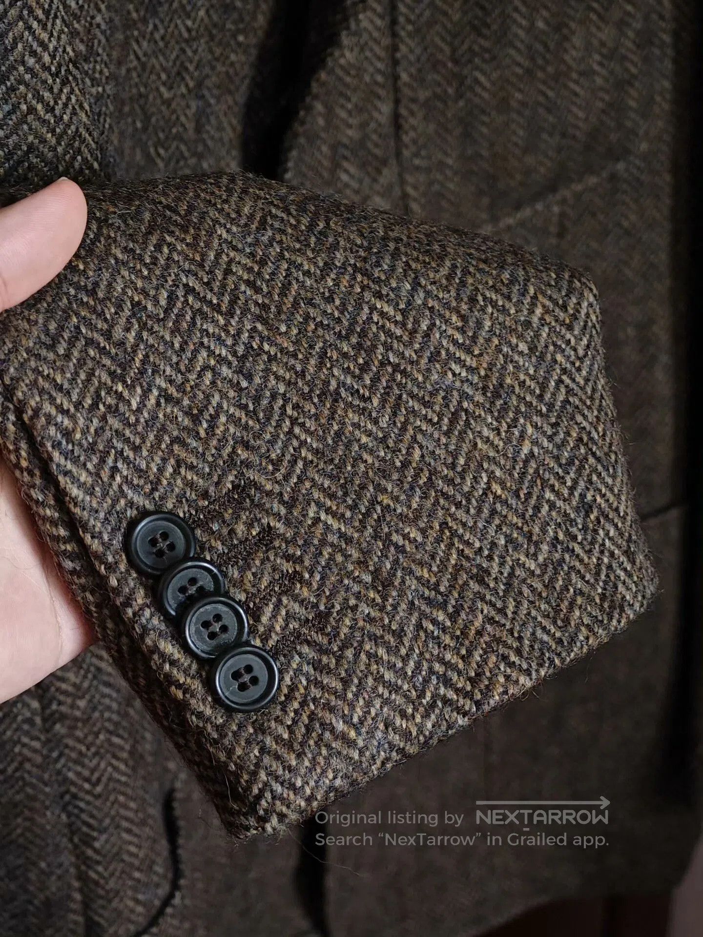 Henry Cotton's Henry Cotton's Italian Wool Blazer. Size US L / EU 52-54 / 3 - 4 Thumbnail