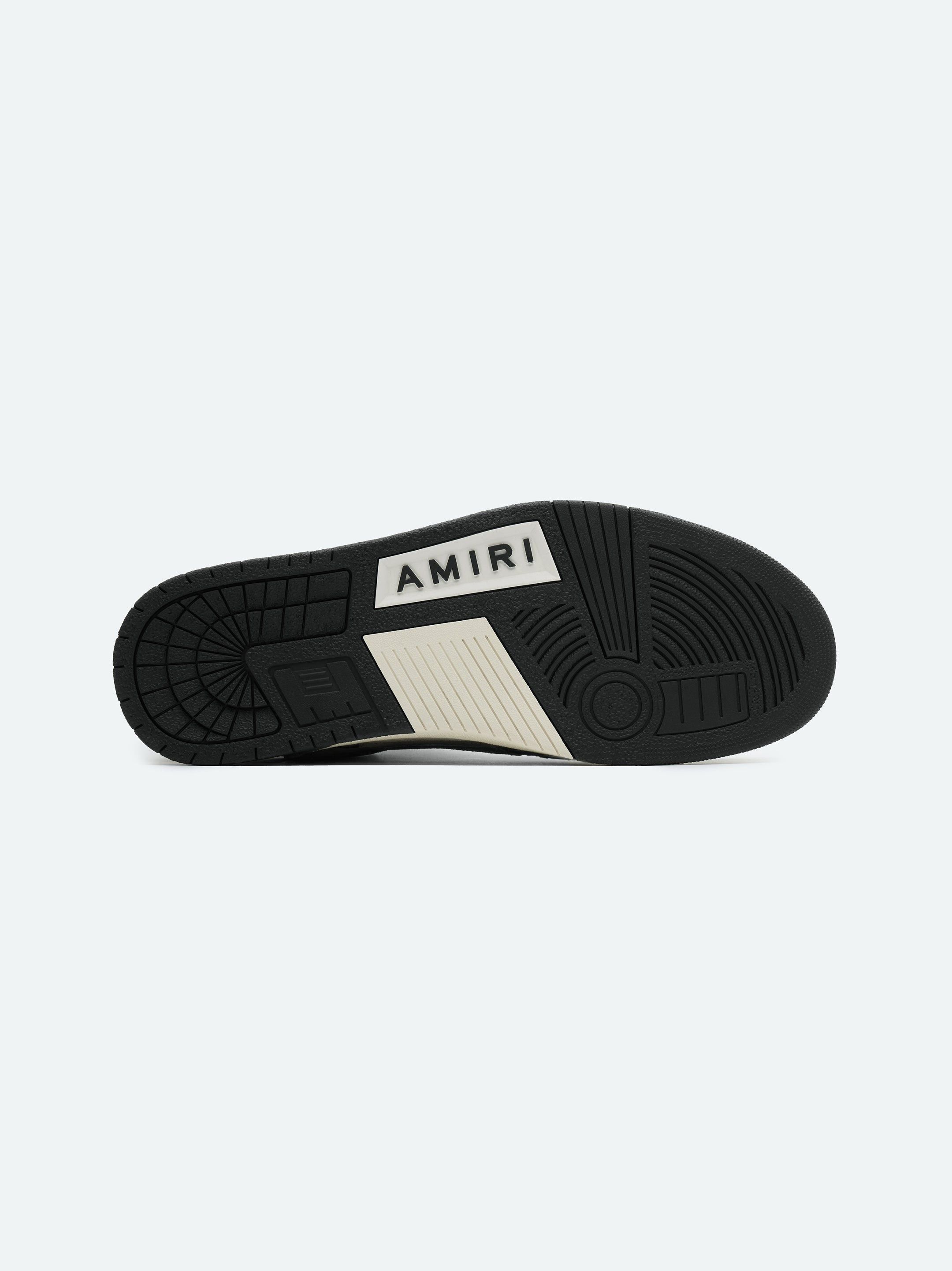 Amiri o1s1wg110325 Buckle Skelton Low-Top Sneakers in Black Size US 9 / EU 42 - 5 Thumbnail