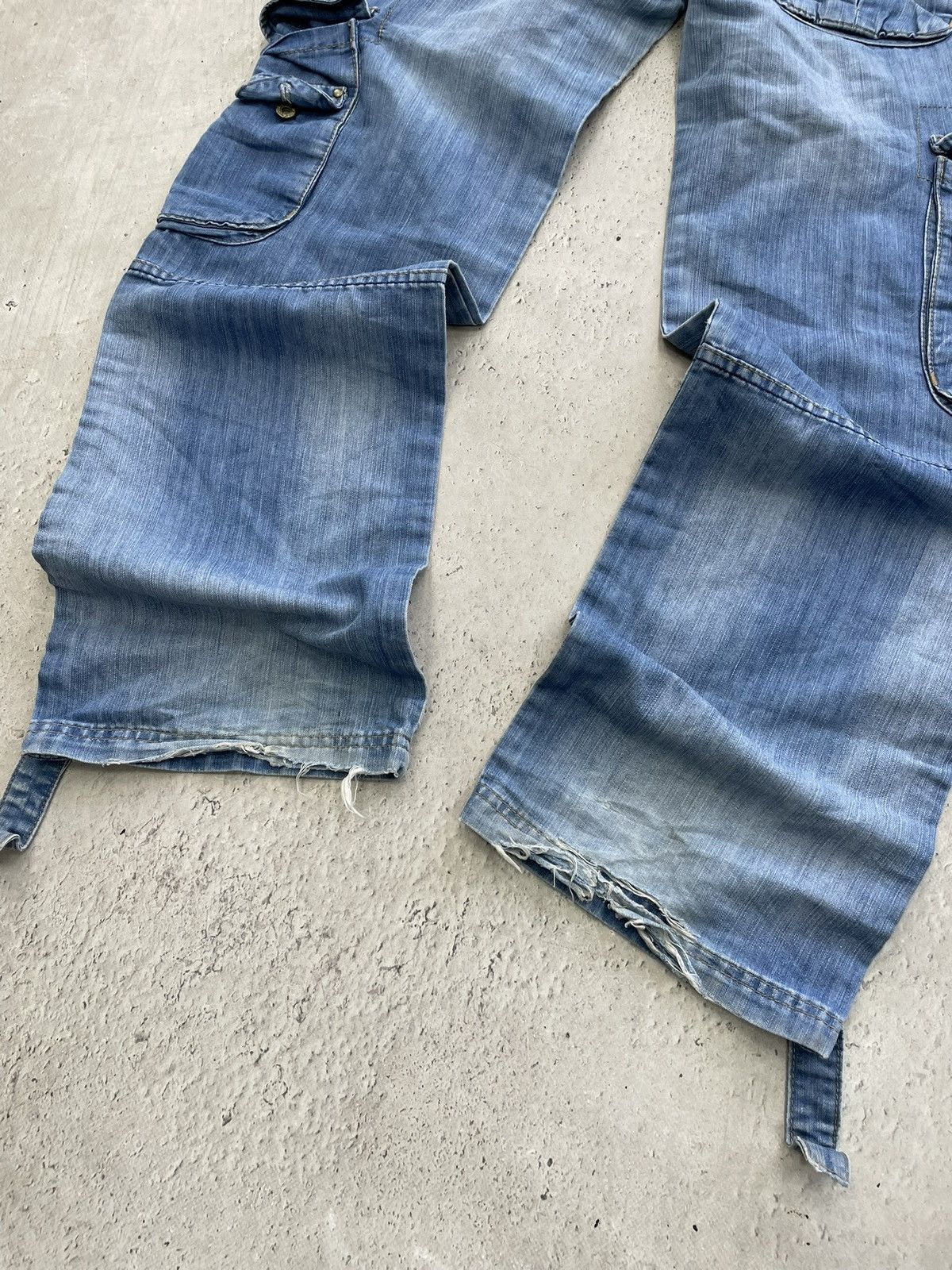 Dolce & Gabbana Rare flared denim cargo Dolce Gabbana 2000s pants jeans Size US 29 - 10 Thumbnail