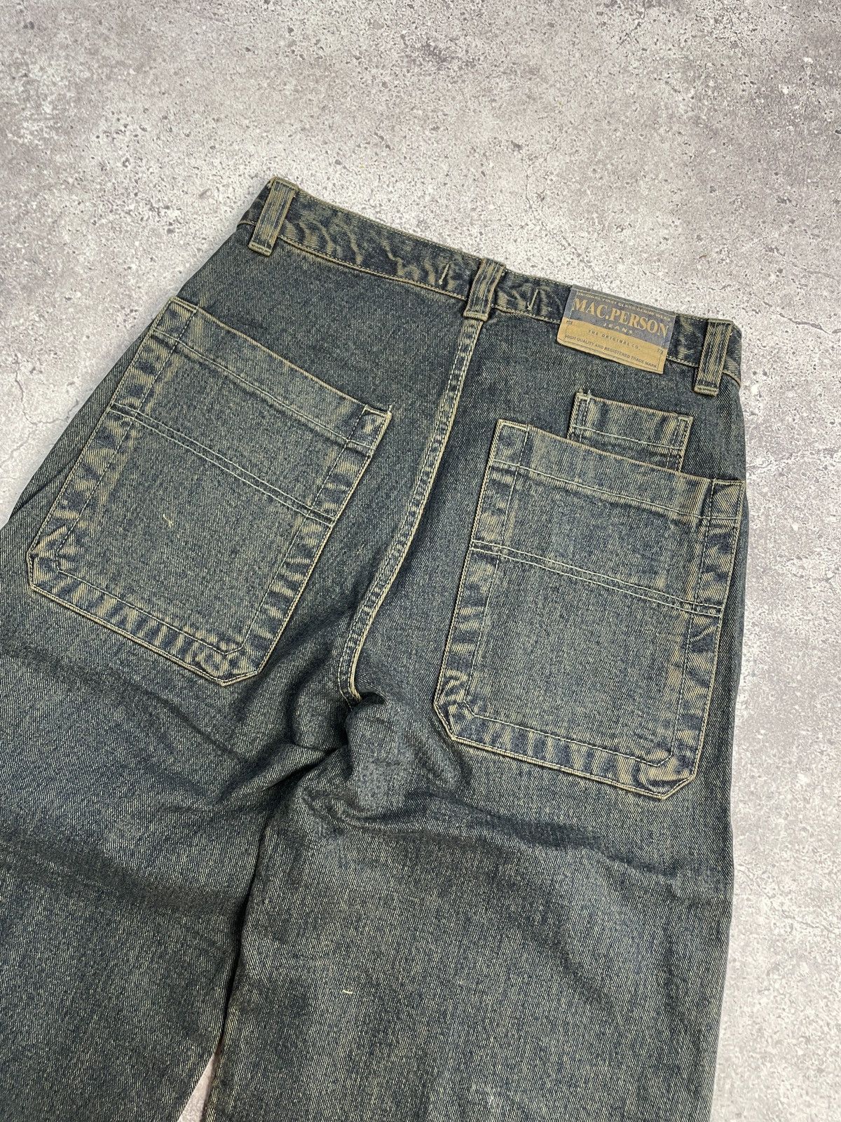 Vintage Vintage Bandage Balenciaga Style 00s Cargo Jeans Pants Size US 31 - 12 Thumbnail