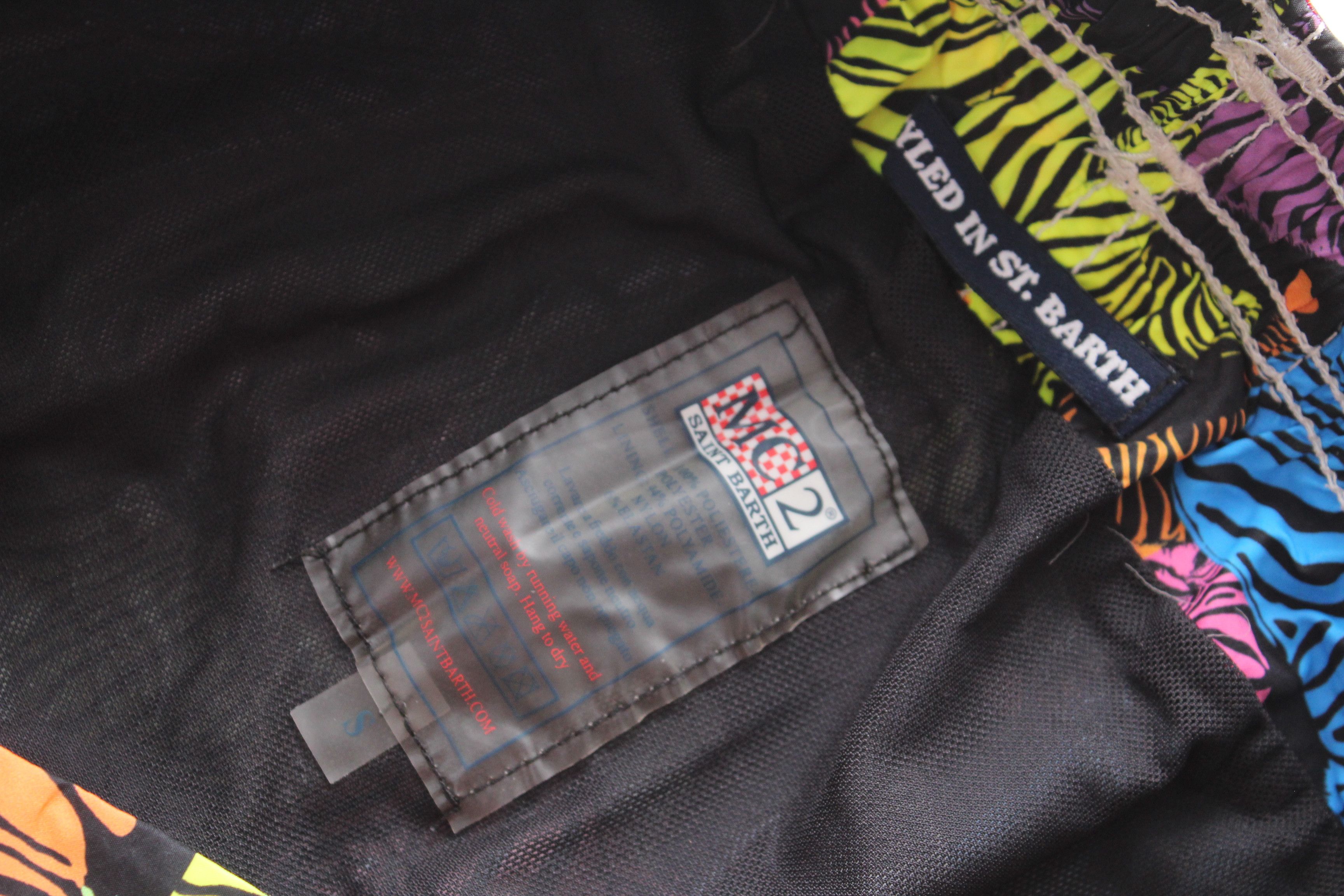 MC2 Saint Barth Mc2 Saint Barth Beach Swimming Shorts Animal Print Size S Size US 30 / EU 46 - 3 Thumbnail