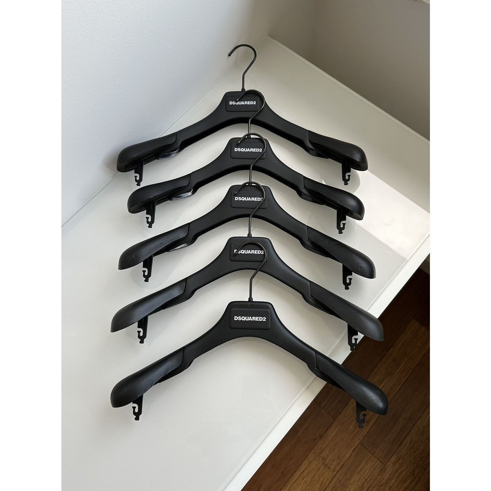 Dsquared2 Dsquared 2 logo premium made in italy black hangers Size ONE SIZE - 1 Thumbnail