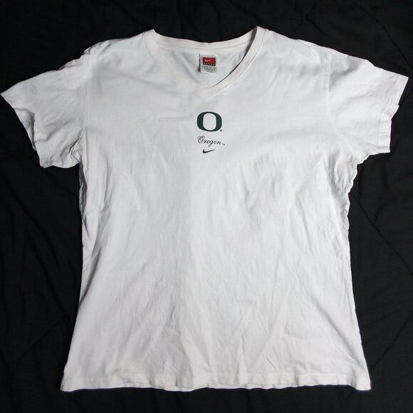 Nike Vintage Nike Oregon Ducks T-Shirt Mid Swoosh Travis Scott Size XL / US 12-14 / IT 48-50 - 2 Thumbnail