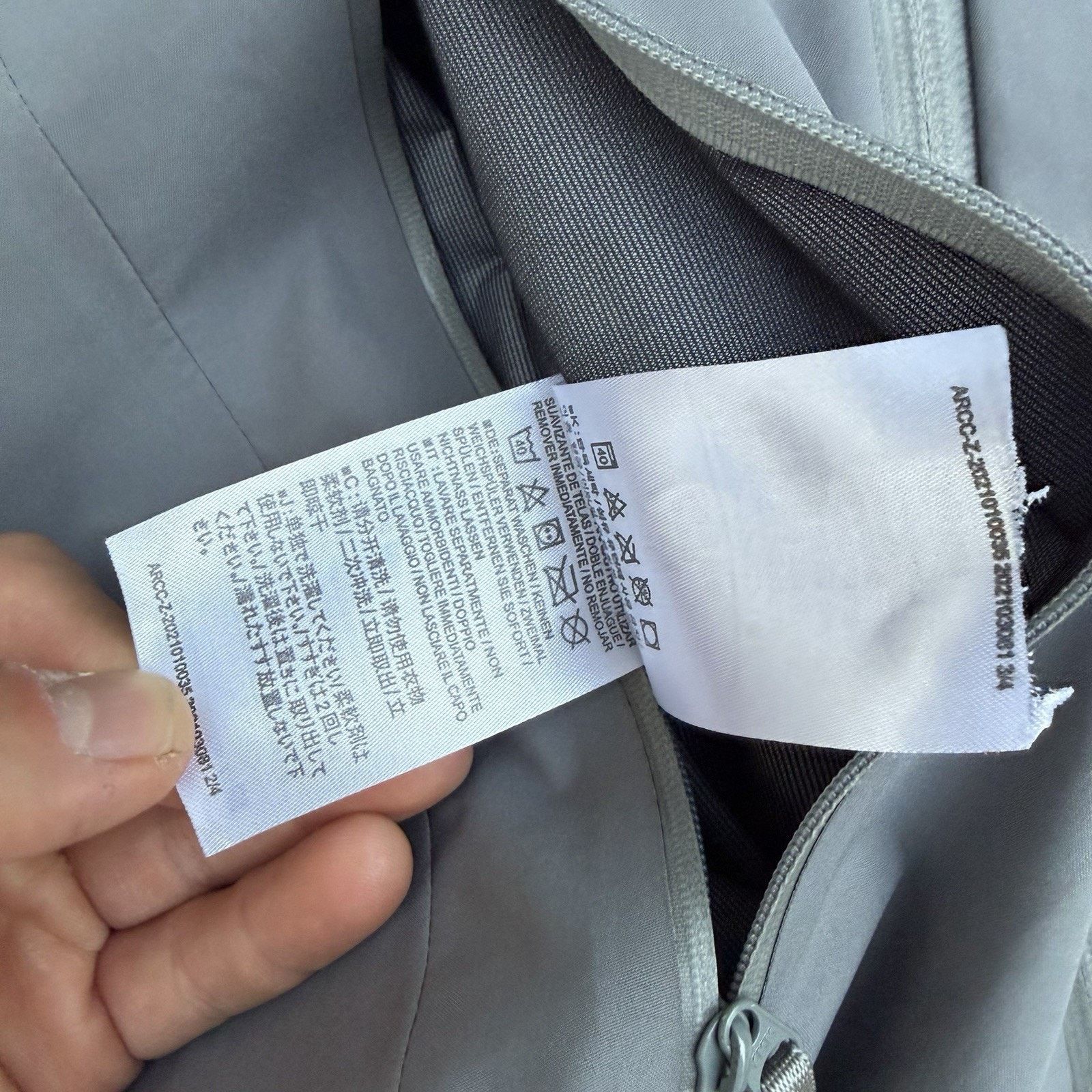 Arc'teryx Arcteryx Void Grey Beta LT Jacket XL Men Gorpcore Goretex Size US XL / EU 56 / 4 - 7 Thumbnail