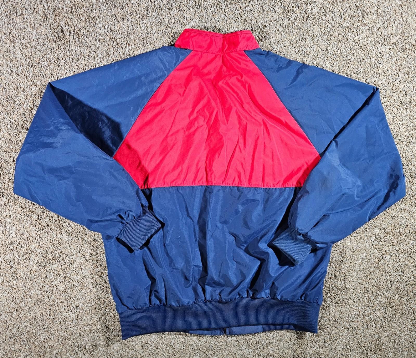 Canon cannon activewear north american fullzip jacket XL Red Blue Size US XL / EU 56 / 4 - 7 Thumbnail