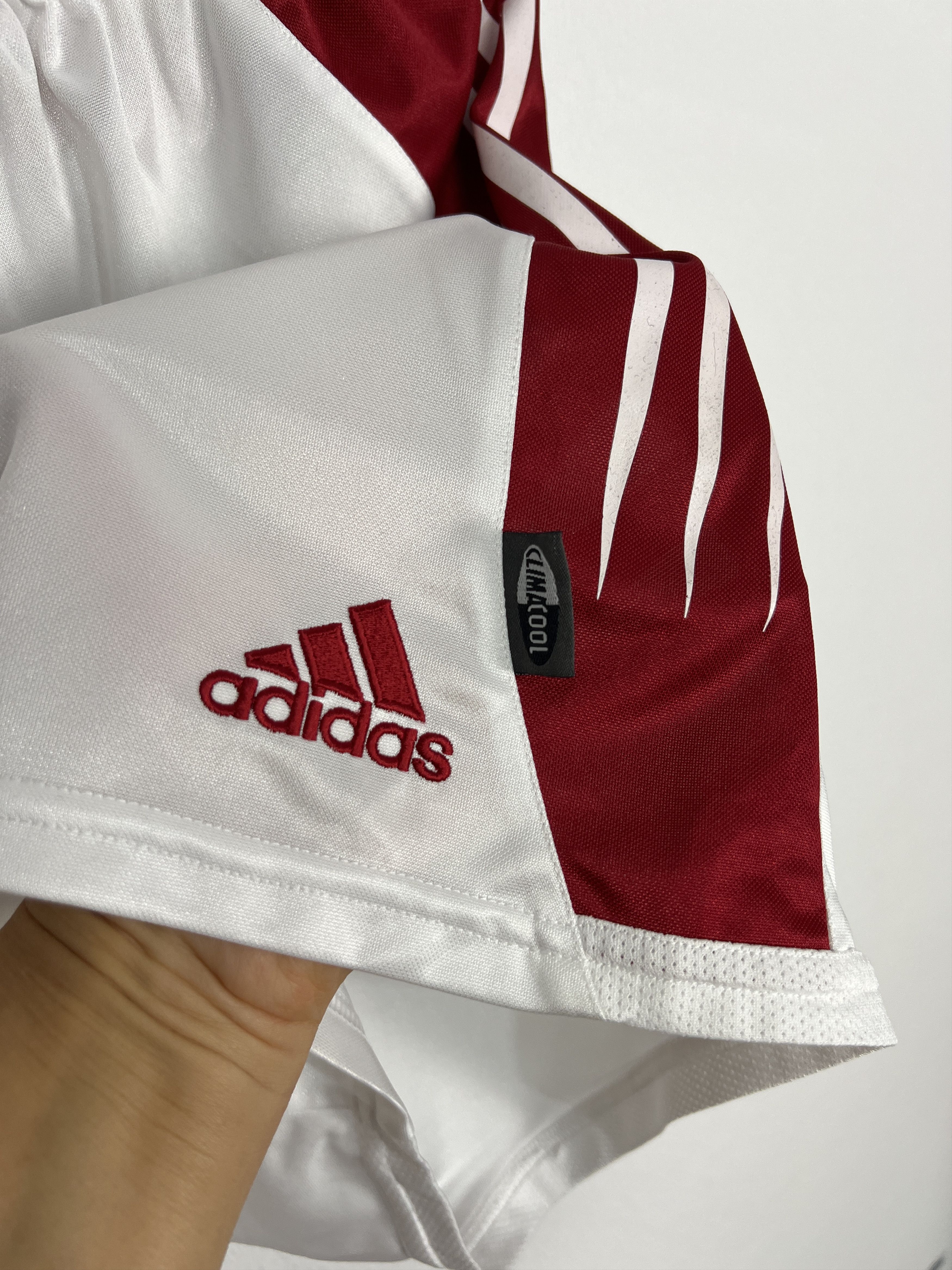 Adidas Vintage Adidas Denmark Football Shorts Soccer National Team Size US 34 / EU 50 - 5 Thumbnail
